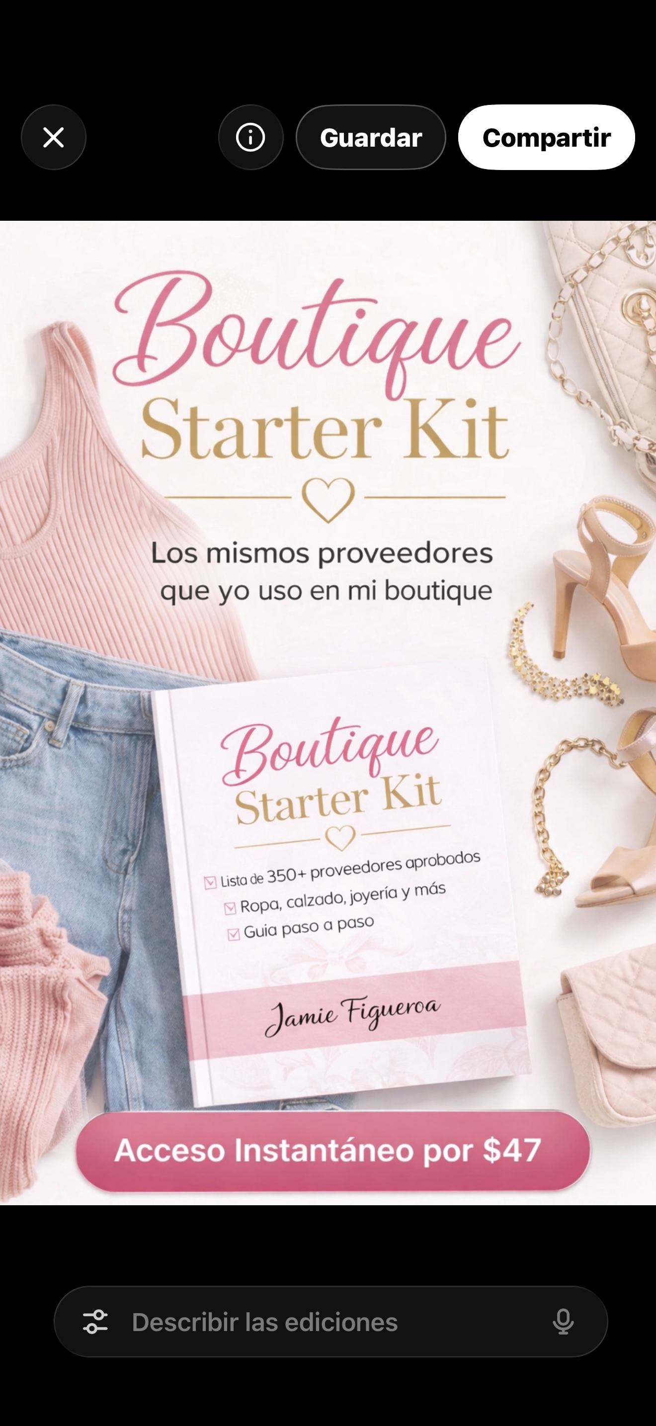 Kit pro boutique